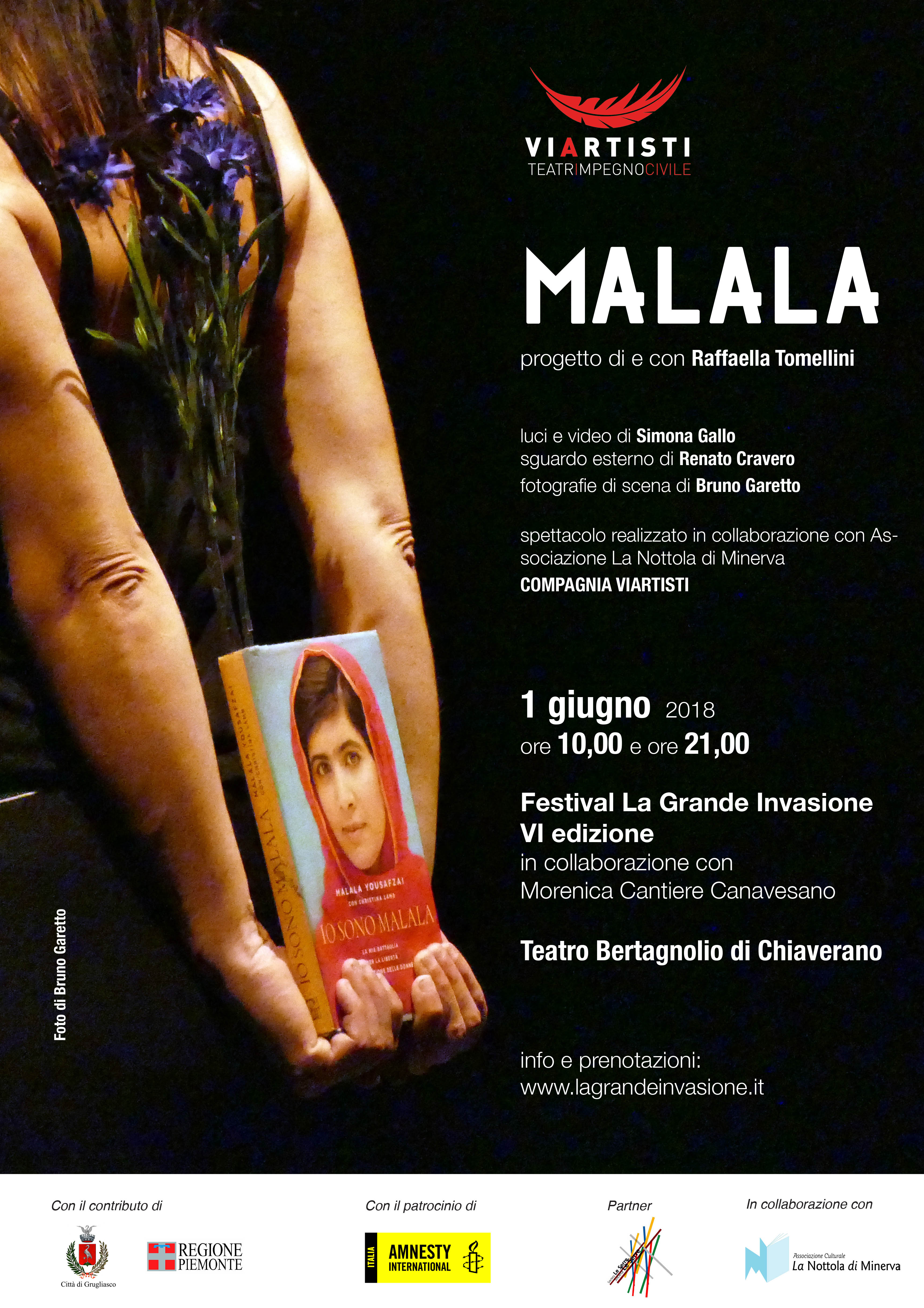 Locandina di MALALA Festival Morenica/La Grande Invasione