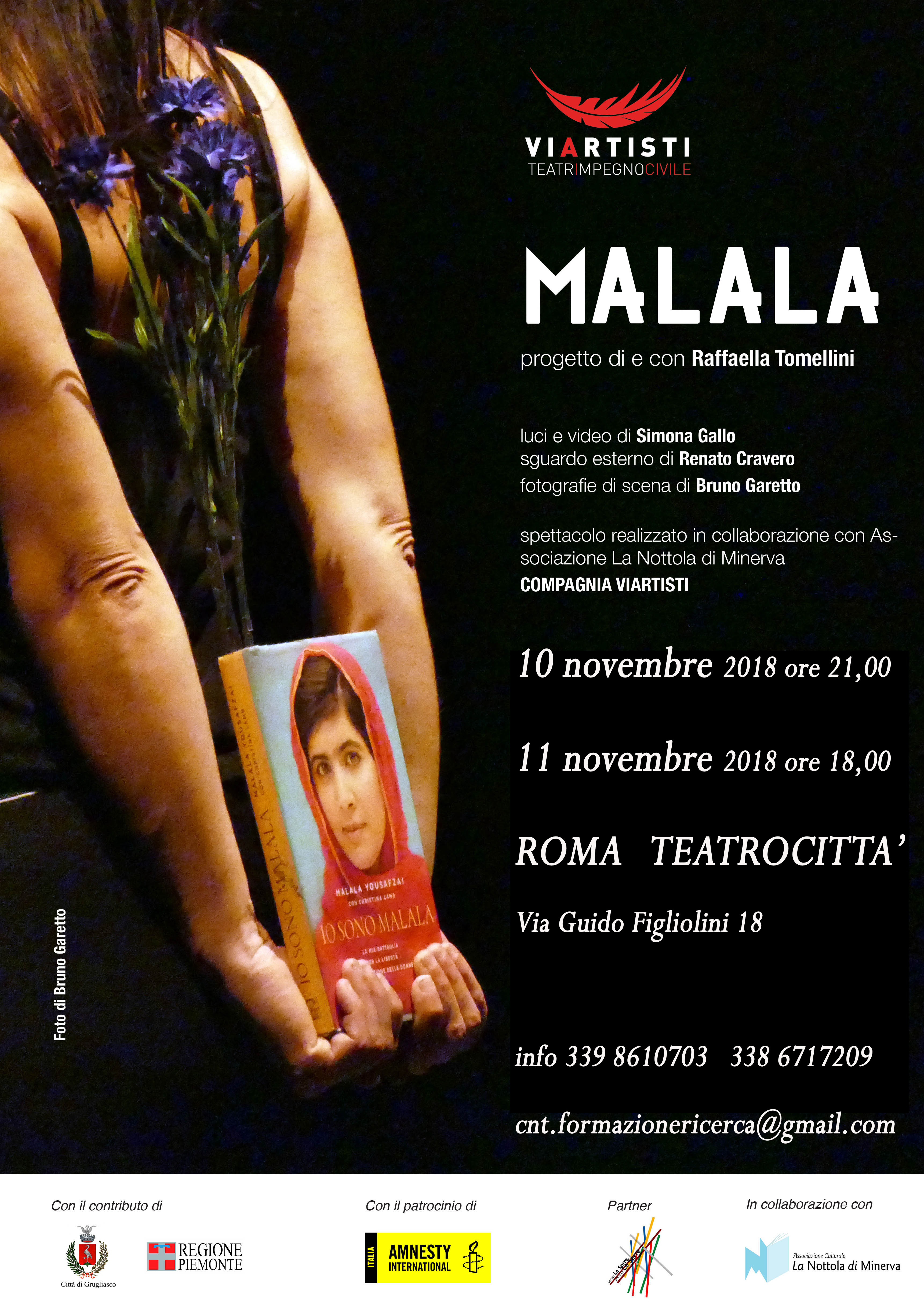 Locandina di MALALA Roma Teatrocittà
