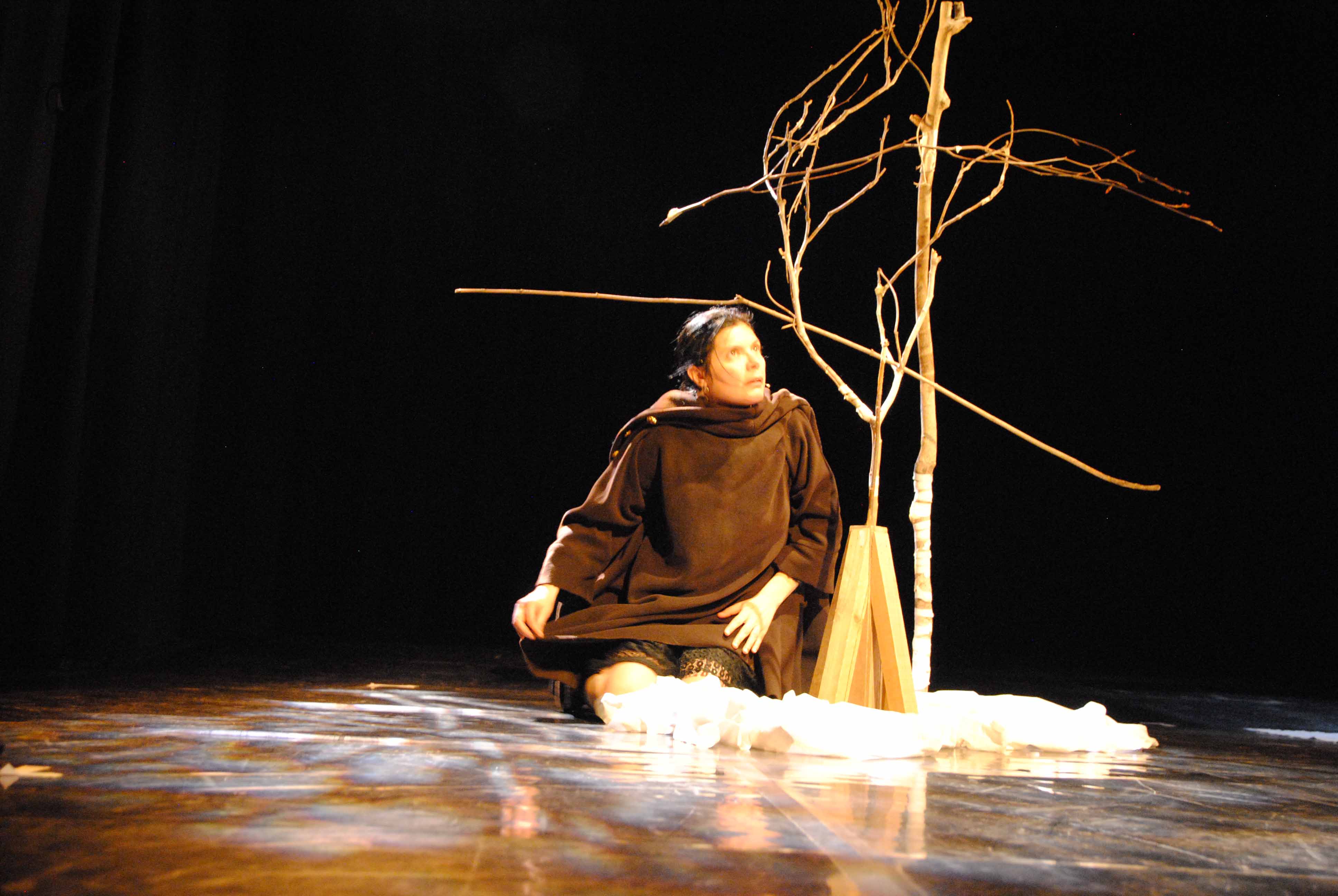 Fotografia di scena da SOIT GENTIL ET TIENS COURAGE/ L’ALBERO DI ANNE al Teatro Vittoria di Torino